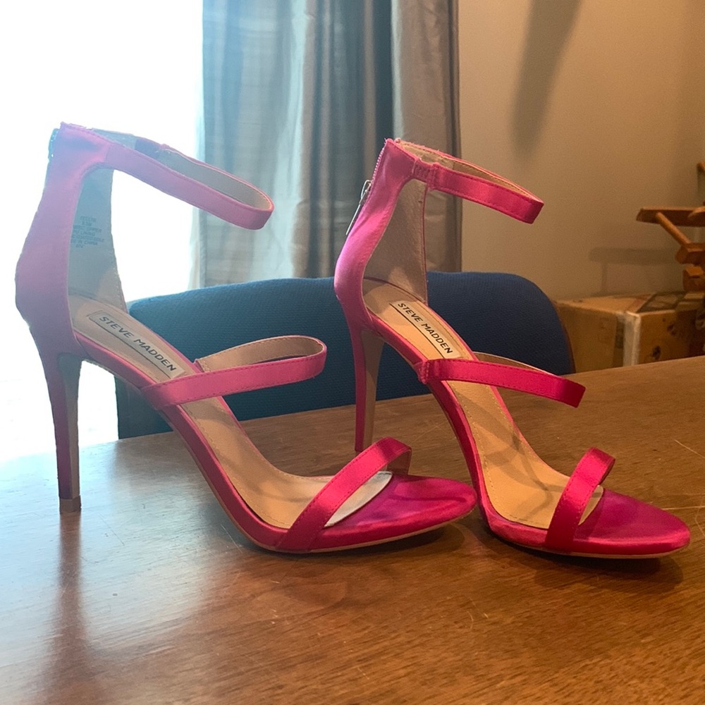 Steve Madden Feelya Pink Heels